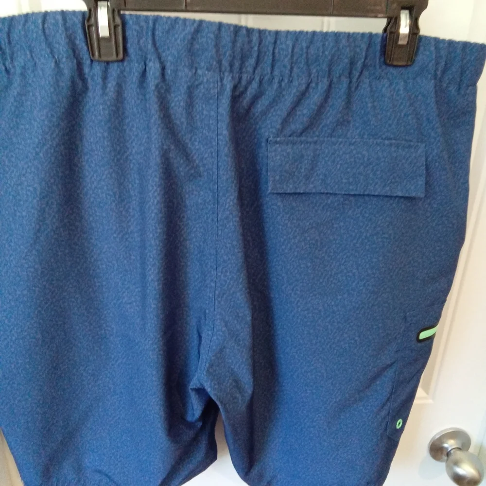 Men's Blue ZeroXposur Compression Swim Trunks Size XXL